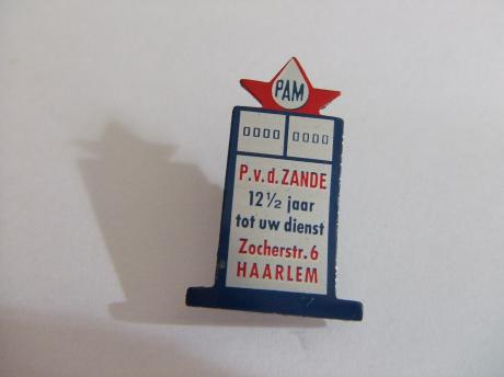 Haarlem Pam benzinepomp P.vd Zande 12½ jaar